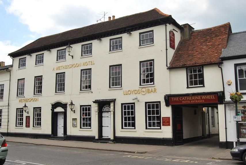 The Catherine Wheel Wetherspoon Hotel Henley-on-Thames Exterior foto